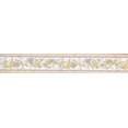 thumbnail image 2 of Concord Wallcoverings Flowers on Vine Wallpaper Border Gold, Light Green, Light Blue, White 3 5/8 Inches by 15 Feet 31616130, 2 of 4