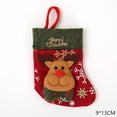 thumbnail image 3 of Tableware Fork Knife Holder Bag Navidad 2021 Noel Christmas Decorations for Home Dinner Table Decor New Year 2022 Christmas Gift, 3 of 5