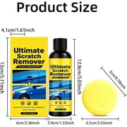 Nanopolix Scratch Remover,Nano Polix Car Cloth,Eliminate All Car Scratches in 60 Seconds,Quick Fix Removal Paste for Deep Scratches