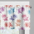 thumbnail image 5 of Ambesonne Floral Valance & Curtain, Romantic Blossoming Nature, 55"x36", Multicolor, 5 of 6