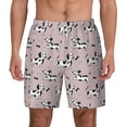 thumbnail image 3 of Uemuo Dachshund Dog Puppy Pattern Mens Swim Trunks Quick Dry Board Shorts with Mesh Lining, Stretch Beach Shorts Quick Dry No-Chafing Board Shorts-XX-Large, 3 of 9