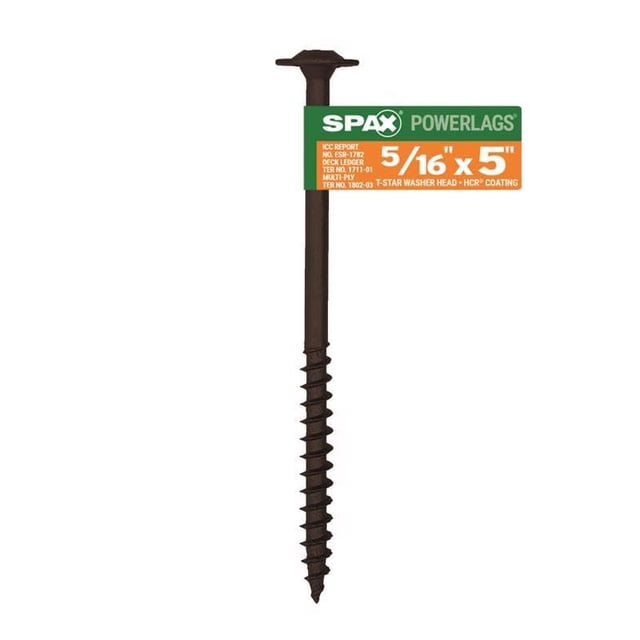 Tornillo SPAX PowerLags 5/16" x 13 cm HCR