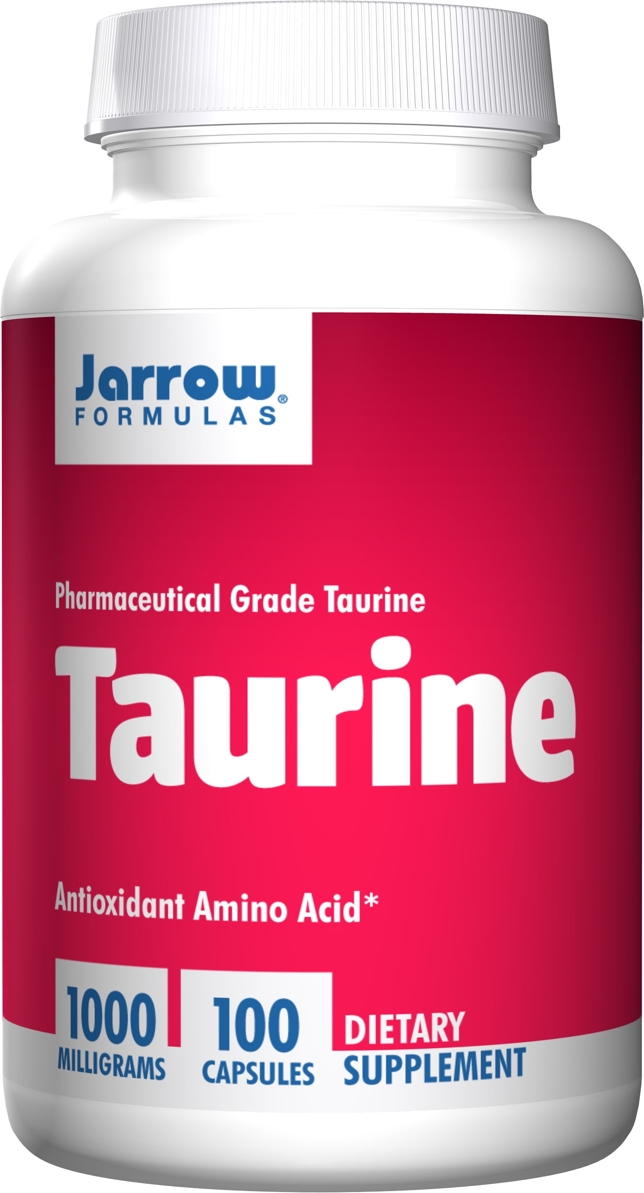 Jarrow Formulas Taurine, Brain and Memory Support, 1000 mg, 100 Caps