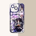 thumbnail image 3 of Funda de teléfono de Anime para iPhone, carcasa transparente para modelos 15, 14, 13, 12, 11 Mini Pro Max, X, XR, XSMax, 6S, 6, 7, 8 Plus, SE, año 2024, 3 of 5