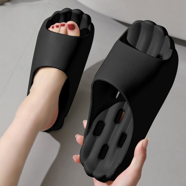 Zapatos de ducha sin deslizamiento para mujeres y hombres zapatillas de ducha zapatillas de baño secas con agujeros de drenaje para el dormitorio en casa piscina spa universidad de invitado