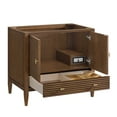 thumbnail image 6 of James Martin Vanities 36" Vanity, Mid Century Walnut w/ 3 CM Parisien Bleu Quartz Top, 6 of 12