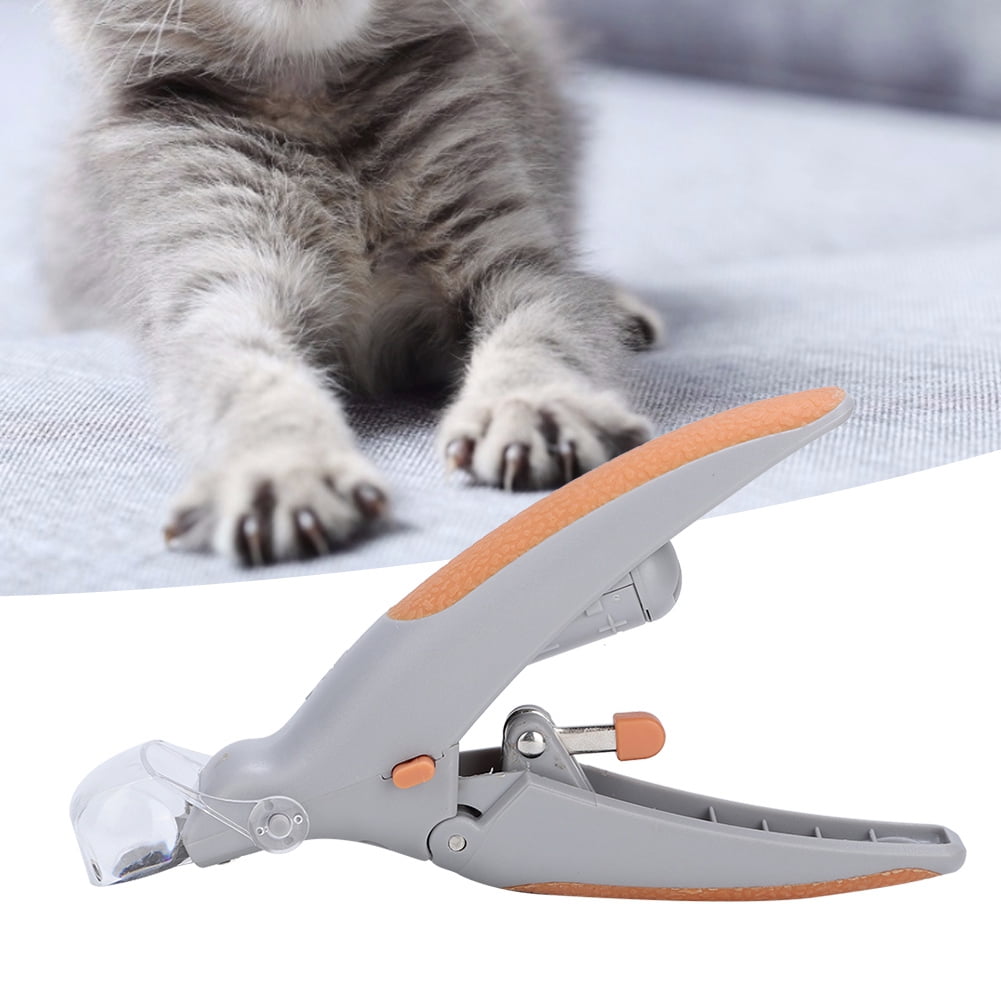 Dog nail clippers with magnifying glass and light hot sale