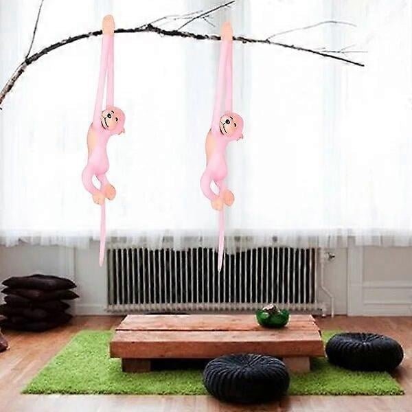 Lindos muñecos de mono de peluche de brazo largo, mono suave, muñeco de peluche, juguete para apaciguar a bebés, decoración del hogar, regalos de cumpleaños, 10 colores, 60 cm 5,60 cm 5