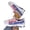 Blue, variant on Womens Low Top American Flag Patriotic Canvas Sneakers Platform Shoes Tennis Classic Casual Slip on Shoes Comfortable Wide Toe Box Flats