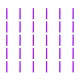 thumbnail image 1 of Barra LED Tubo Intermitente Esponja Suministros para Fiestas Bodas Y Festivales () Púrpura, 1 of 5