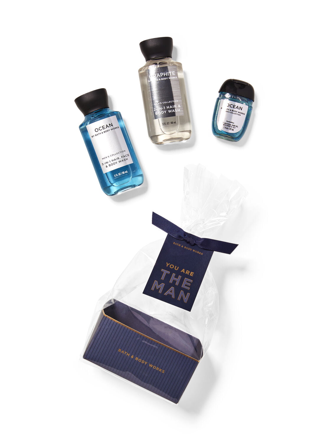 Bath and Body Works Ocean and Graphite Mini Gift Set You Are The Man -  Walmart.com
