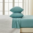 thumbnail image 3 of Linery & Co.  Ultra Soft Microfiber and Rayon from Bamboo Bed Sheet Set Sand - Twin, 3 of 5