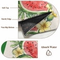 thumbnail image 6 of Welcome Summer Watermelon Area Rugs 3'x5', Washable Small Throw Rugs for Living Room Bedroom, Love Heart Fruits Flowers Leaves Indoor Outdoor Rug Non-Slip Low Pile Carpet Runner Reversible Floor Mats, 6 of 8