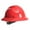 Red, variant on Portwest PW52 Full Brim Premier Vented Safety Hard Hat Red