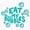 1pcs, variant on Eat My Bubbles Swimming Competitive Pool Race Slogan Sticker