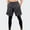 Gray, variant on WXLWZYWL Men's 2 in 1 Running Pants, Basketball Tights Pants, Athletic Workout Shorts with Legging
