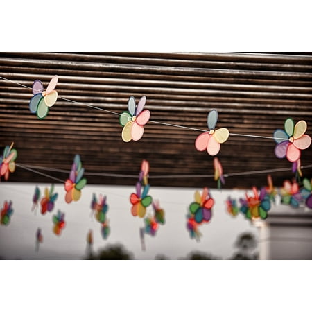 Framed Art For Your Wall Party Color Banner Decoration Streamers