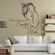 thumbnail image 2 of Calcomanía de pared para montar a caballo, arte de vinilo con cita si te subes a la silla de montar, prepárate para la decoración de pared de caballo de paseo MFZFUKR CKCH76MFQ, 2 of 4