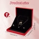thumbnail image 2 of Estuche de joyería de piel sintética para colgante y collar, caja de regalo cuadrada de terciopelo rojo para guardar colgantes, organizador de joyas de boda, estuche de exhibición, 2 of 6