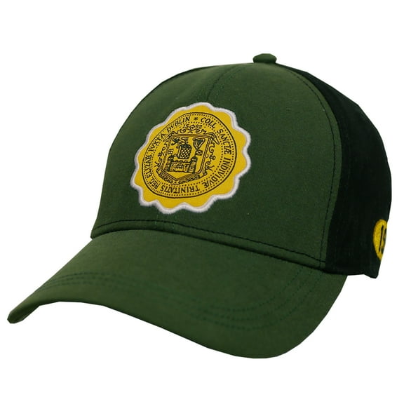 Bottle Green Trinity College Patch Detail Seal Baseball Cap