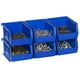thumbnail image 4 of Papelera organizadora de almacenamiento Akro-Mils 30210, Akrobins, azul, paquete de 6, 4 of 7