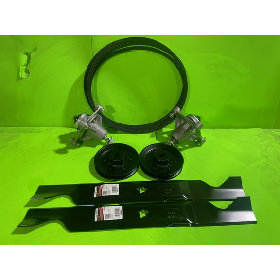 Deck Rebuild Kit Blade Spindle Belt for Husqvarna 46 Inch RZ4623 Z246 RZ4619
