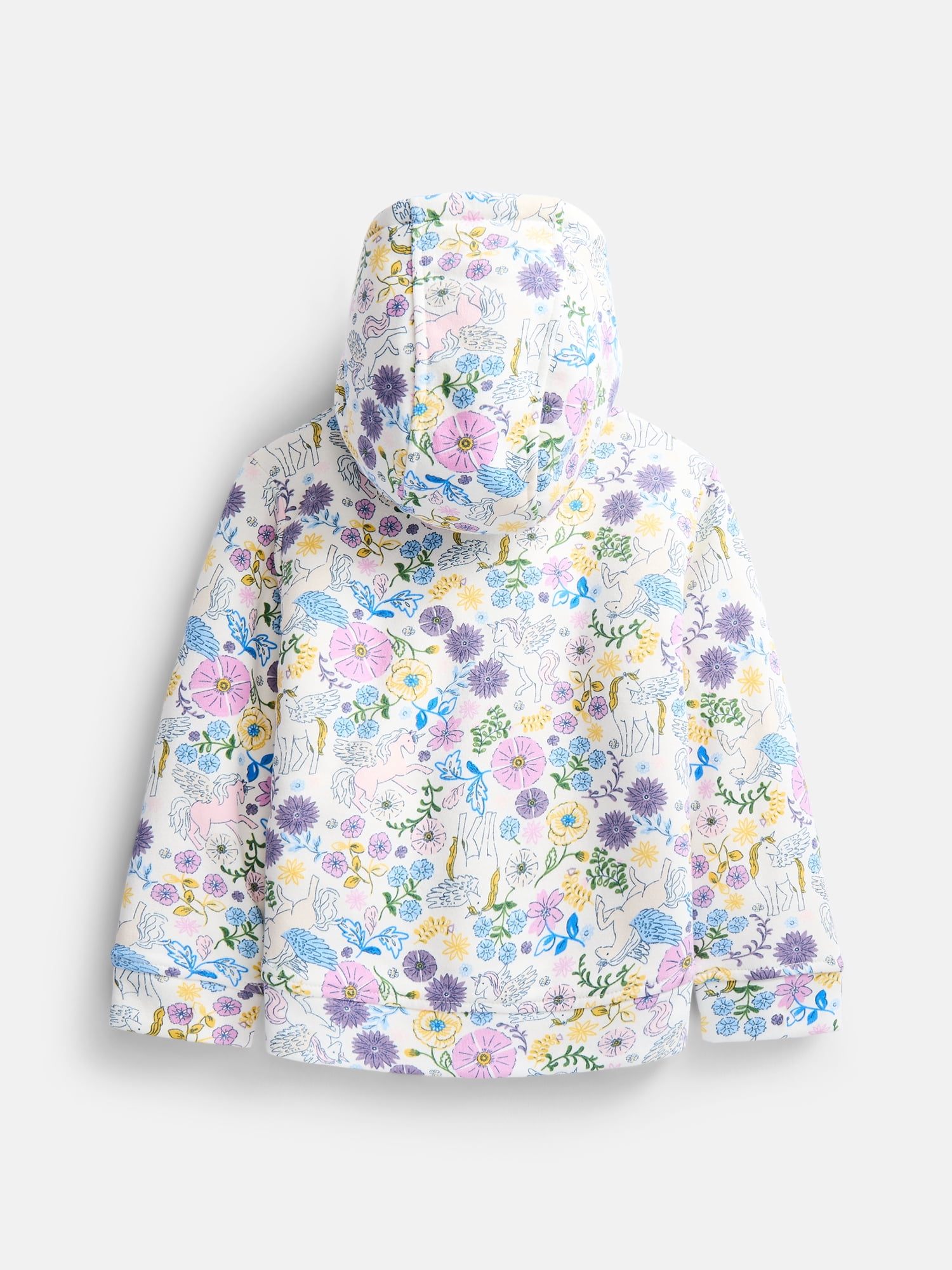 Wonder Nation Toddler Fleece- Lined Zip Hoodie, Sizes 12M-5T