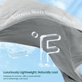 thumbnail image 2 of Cooling Comforter Love's cabin King Size, color gris, 275 x 230 cm, 2 of 8