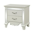 thumbnail image 3 of GALAXY HOME FURNISHINGS USA Milan King 4 Pc Tufted Upholstery Bedroom Set Made with Wood in White, 3 of 9