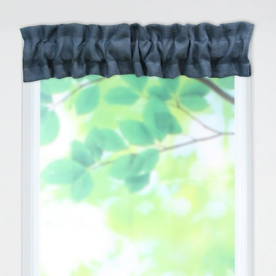 Brite Ideas Living Burlap Sleeve Topper Valance Com