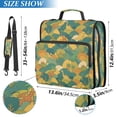thumbnail image 2 of FORMRS Zipper Binder with Shoulder Strap 2-inch Ring 500 Sheet Capacity File Bag, Whimsical Dinosaur Pattern, 2 of 5