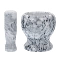 thumbnail image 4 of 1 Set Marble Garlic Grinder Garlic Mash Can Garlic Grinding Bowl (Random Color of Hammer), 4 of 8
