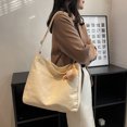 thumbnail image 4 of Bolso de mano para mujer, bolso de mano informal con cremallera, bolso de hombro de gran capacidad con bolsillos MFZFUKR BST3024038-1, 4 of 5