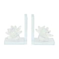 thumbnail image 6 of Sagebrook Home Set Of 2 Crystal Lotus Bookends, Rainbow, Novelty, Glass, Glam, 4"L X 4"W X 6.5"H, Solid Color, 6 of 7