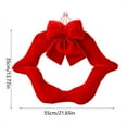 thumbnail image 2 of TIELUTT Pendentif de la Saint-Valentin avec une Combinaison de Lèvres Rouges et un Nœud pour Rehausser la Guirlande Floquée, Petites Décorations de Voiture Mignonnes Non Éclairées, Lustre en Papier, Décorations de Fête, Petites Décorations de Noël, 2 of 6