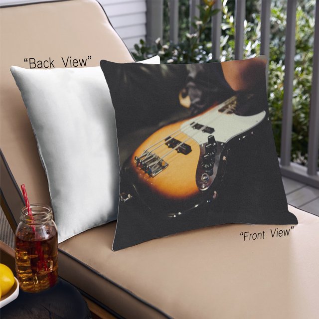 Ahgly Company Coussin de Protection pour Guitare Basse Musicale, 18 Pouces par 18 Pouces