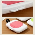 thumbnail image 4 of Reusable Wipe Container Outdoor Travel Refillable Wipe Holder Wipes Dispenser Portable Wipe Holder Baby Wipe Box Case, 4 of 8