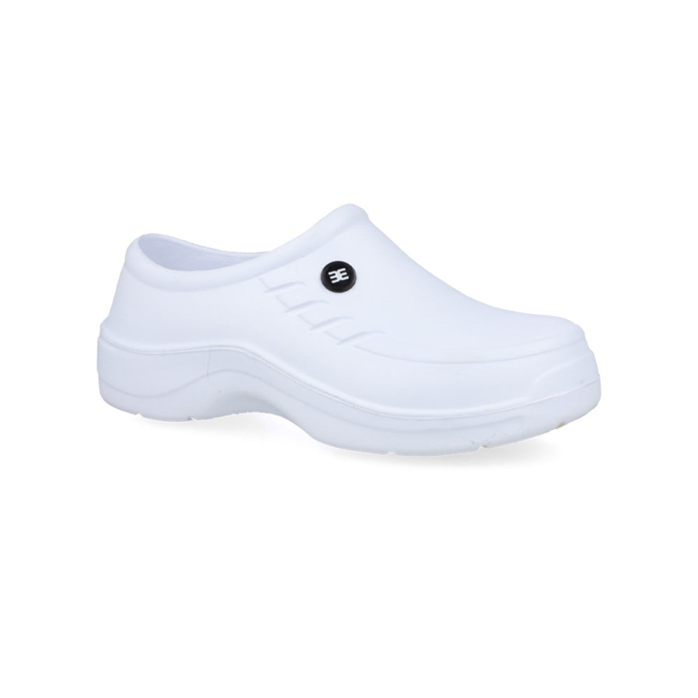 Zapato Cerrado Para Trabajo - Antiderrapante Blanco - Evacol | Bodega ...