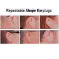 thumbnail image 2 of Hweilai Bouchons d'Oreilles Antibruit, Bouchons d'Oreilles Moulés sur Mesure, 37db Nrr Réutilisables, Protection Auditive, 2 of 3