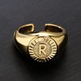 thumbnail image 4 of Open Ring Adjustable Letter Vintage Chunky Ring Thumb Ring Knuckle Ring for Girl, 4 of 10