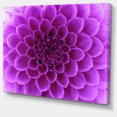thumbnail image 2 of Light Purple Abstract Flower Petals - Floral Canvas Art Print, 2 of 3
