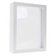 thumbnail image 2 of White Glass Photo Frame Coin Display Case for Daily Use with .5 x 7.5 Inches, 2 of 4