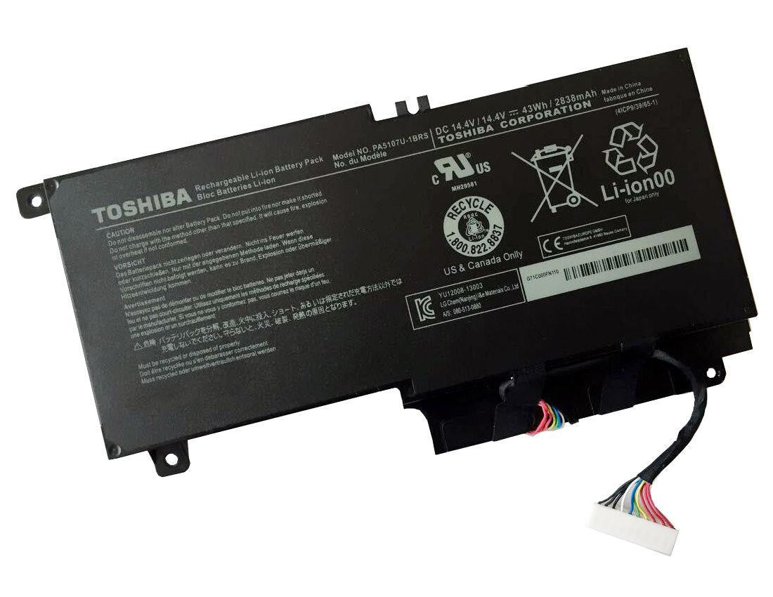 New Genuine Toshiba Satellite P50-A P50t-A P55-A P55t-A P50t-B Battery ...