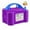Purple, variant on Electric Balloon Pump, Portable Electric Balloon Blower Machine Balloon Air Pump Dual Nozzle Rose Red 110V 600W Balloon Inflator for Party Decorations
