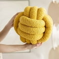 thumbnail image 2 of TERGAYEE Soft Knot Ball Pillows,Handmade Round Throw Pillow Cushion Home Decoration Plush Pillow,Throw Knotted Pillow for Bed,Couch,Bedroom Home Decor, 2 of 7
