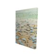 thumbnail image 1 of Personnes à la Plage - Toile 24"x36 Pouces - Impression sur Demande, 1 of 5