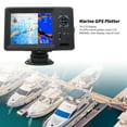 thumbnail image 3 of Marine Plotter, IP66 Protection 7in LCD Display GPS Navigation Positioner  for Marine, 3 of 7