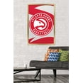 thumbnail image 2 of NBA Atlanta Hawks - Logo 20 Wall Poster, 22.375" x 34", Framed, 2 of 5