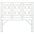 thumbnail image 3 of bali & pari Sampson Boho Standalone Headboard, Queen, White, 3 of 6