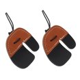 thumbnail image 3 of 2pcs Archery Finger Guard Archery Finger Protective Tab Professional Archery Accessory Double Layer Finger Guards for Bow Shooting, 3 of 8